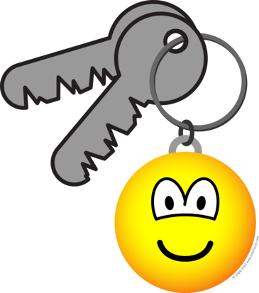 Sleutelhanger emoticon